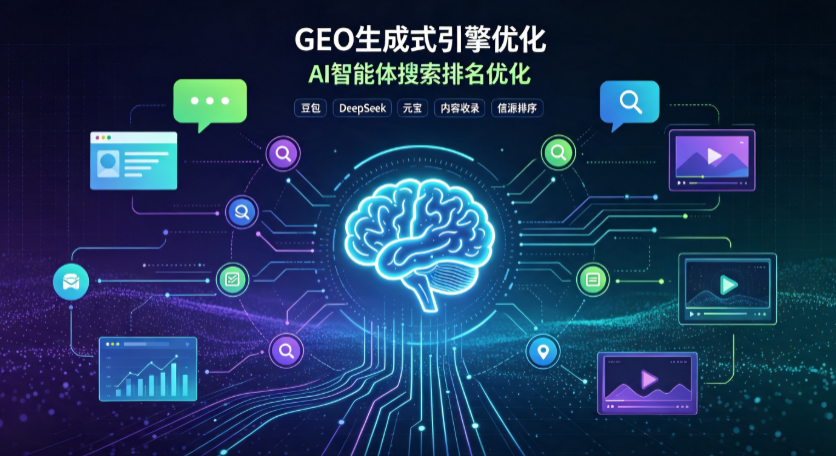 雅江县GEO 浪潮来袭：生成式引擎优化崛起，创作者争抢豆包、DeepSeek、元宝智能体流量入口